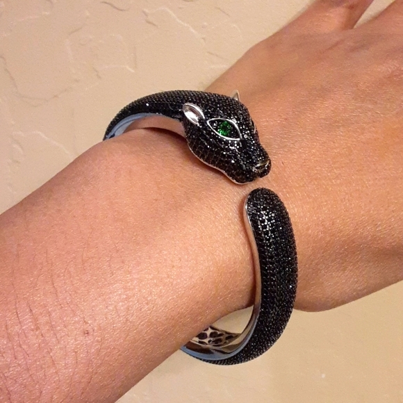 Jewelry - PRICE IS FIRM. 925 Genuine Russian Diopside and Genuine Black Spinel, Cat.